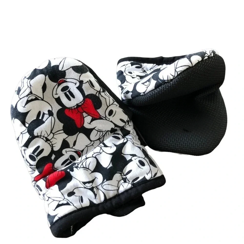 Disney Minnie Mouse Mini‎ Oven Mitt Set Kitchen Cooking